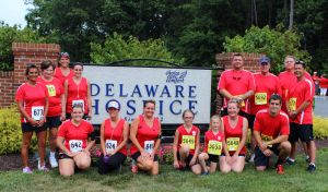 Nickle had 15 participants in the Delaware Hospice 5k