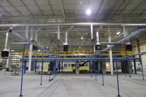 Nickle Industrial Project: Construction for Techmer Polymer, a company that produces plastics and fiber compounds for use in various industries